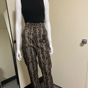 NWT Dickies - Women's Snake Print Pants - Size 10R